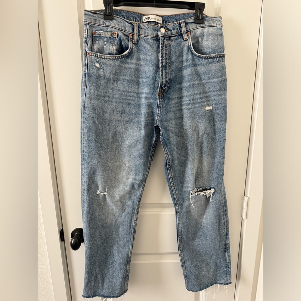 Zara HW Kick Jeans